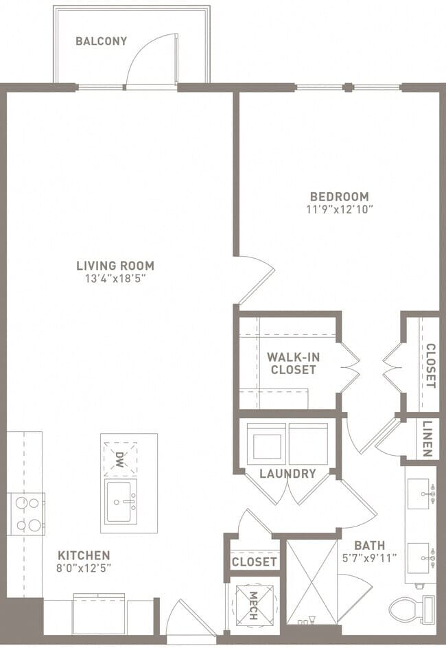A6 1240 floor plan