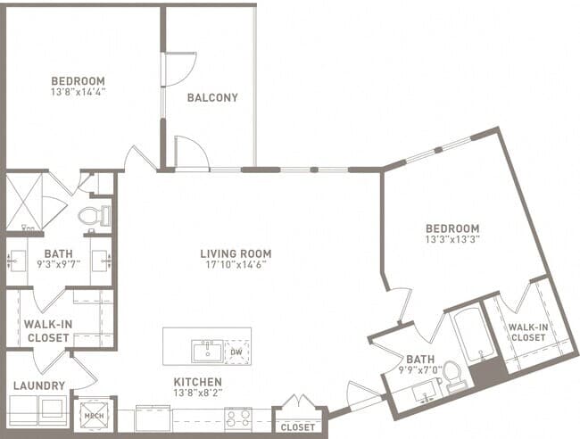 Unit 1253 1253 floor plan