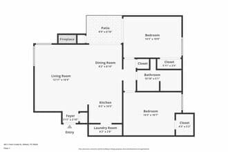 2X1 LUXE 16F floor plan