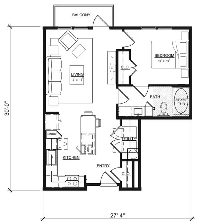 Aster | A1 1337 floor plan