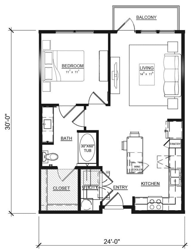 Unit 1333 1333 floor plan