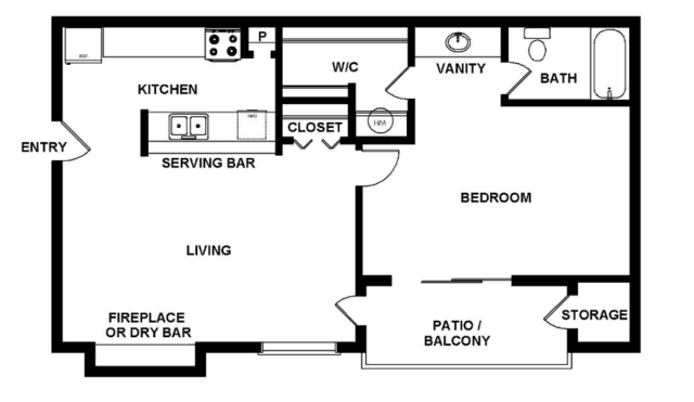 A1 0718 floor plan