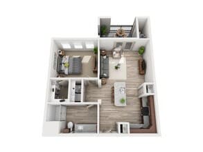 A1 4308 floor plan