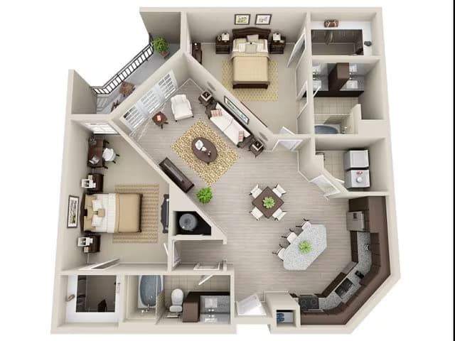 Unit 0206 0362 floor plan