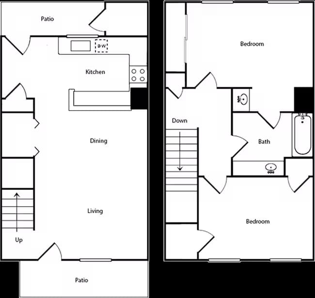 BTH 50 1805 floor plan