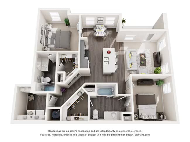 Unit 6102 6102 floor plan