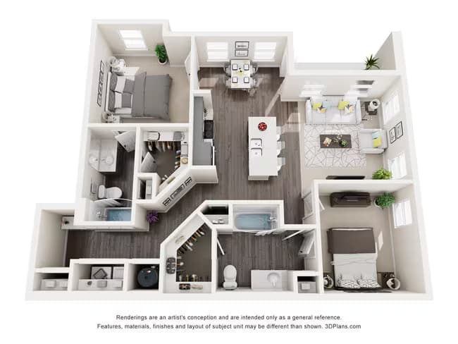 Unit 7301 7301 floor plan