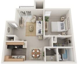 Unit G-G206 G-G102 floor plan