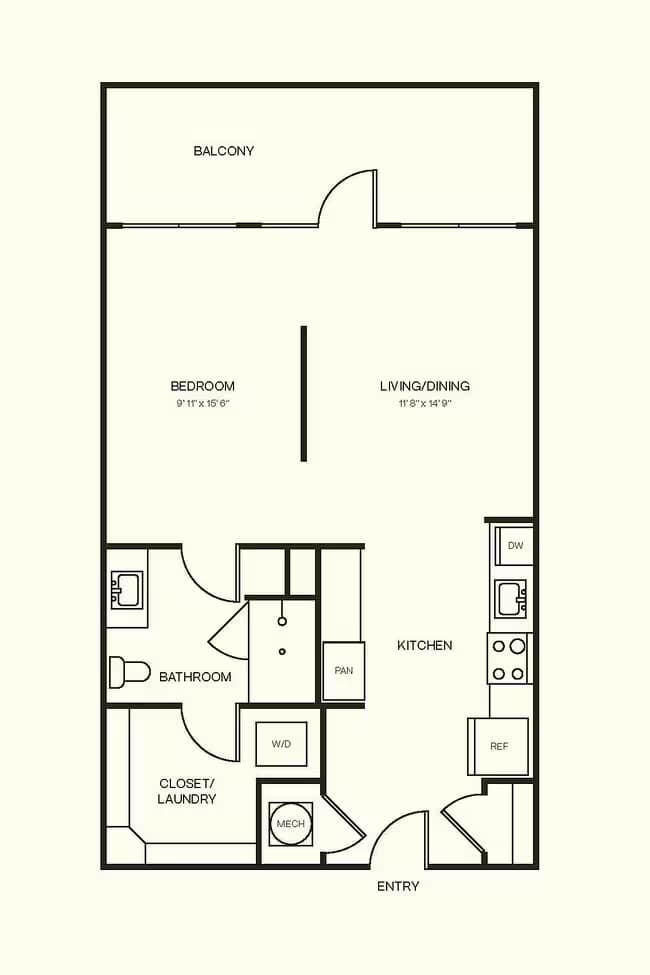 The Alpine 4-4411 floor plan