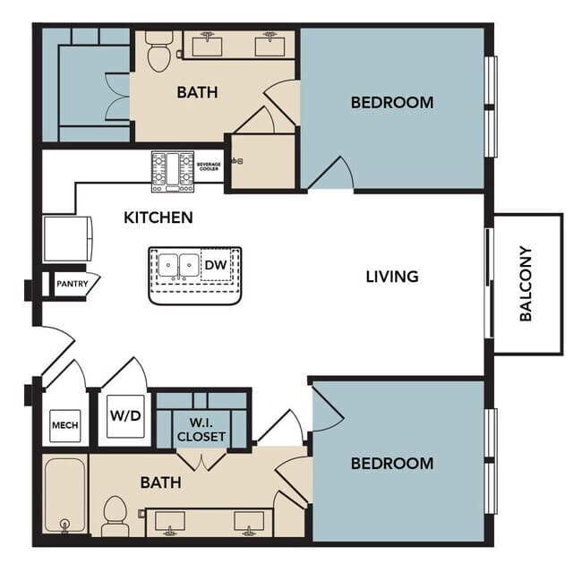 B3 505 floor plan