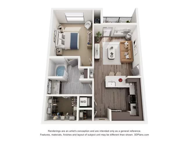 A1 17-1703 floor plan