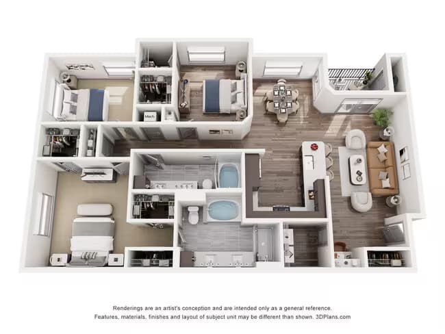 C1 3-305 floor plan