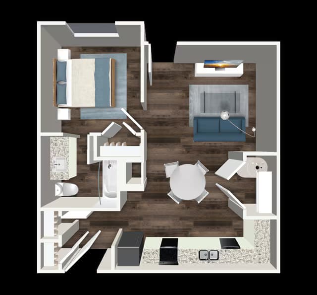 Unit 1101 3501 floor plan