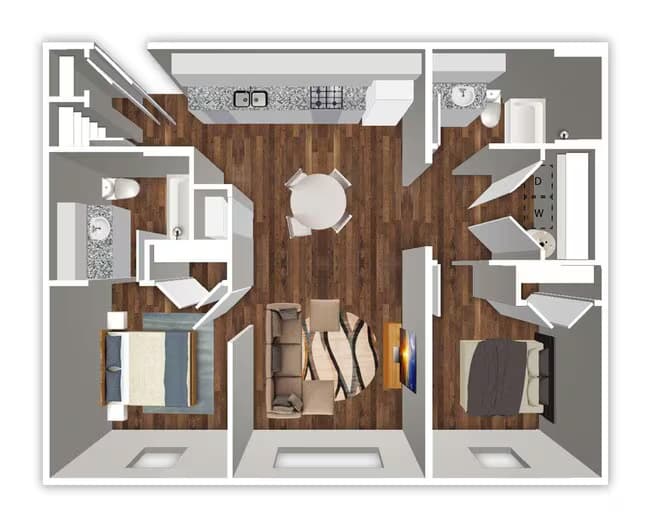 Unit 4303 4303 floor plan