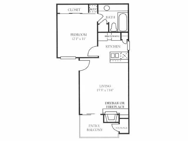 Unit 127 132 floor plan