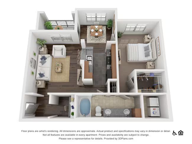 Unit 1736 1736 floor plan