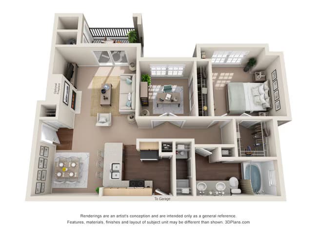 Unit 2-0834 2-0834 floor plan