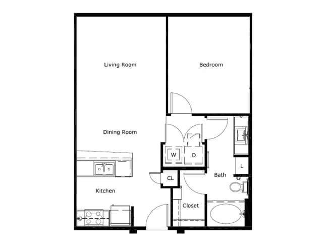 Unit 1-1448 1-1448 floor plan