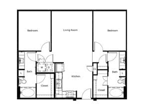 B1 2-1246 floor plan
