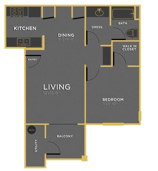 A1-631 1238 floor plan