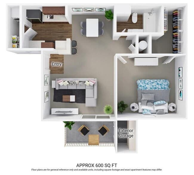 Unit 415 415 floor plan