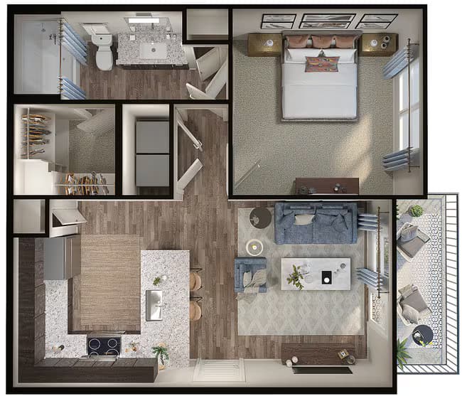 Unit 09301 08201 floor plan