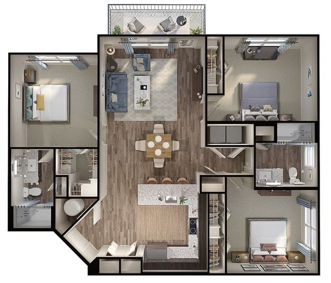 Unit 10208 10103 floor plan