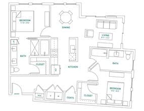 B1 527 floor plan