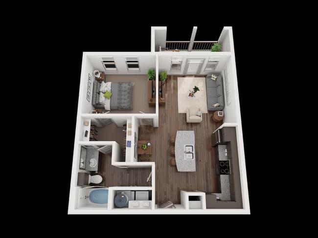 A2 floor plan