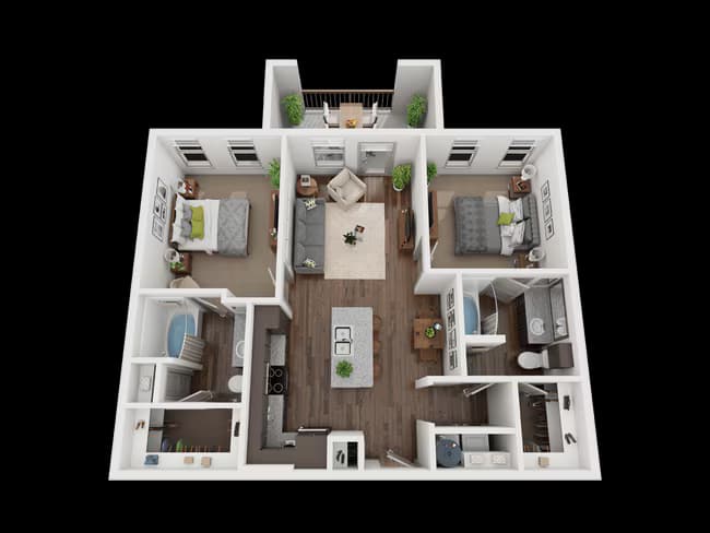 B2 floor plan