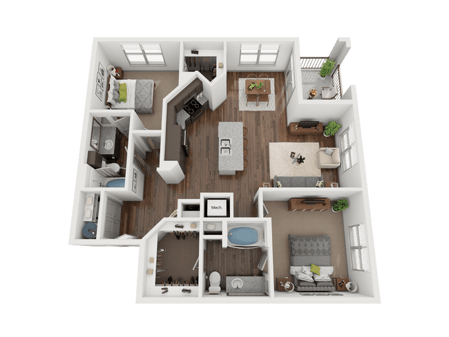 B4 floor plan