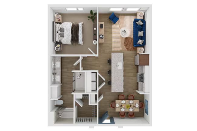Unit 1528 1512 floor plan