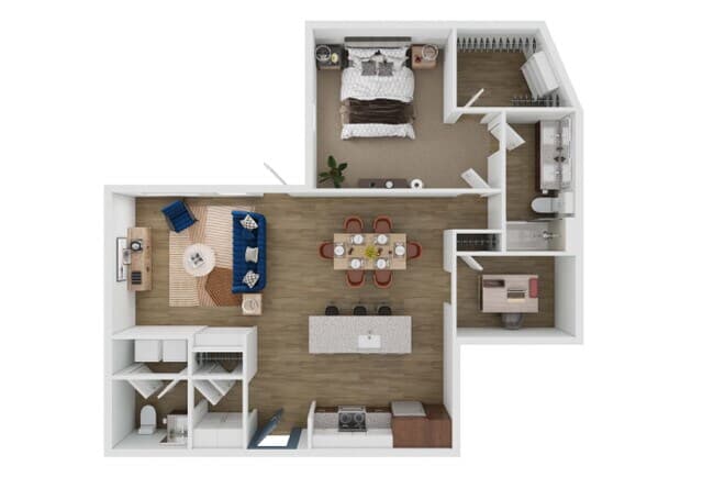 Unit 1444 1444 floor plan
