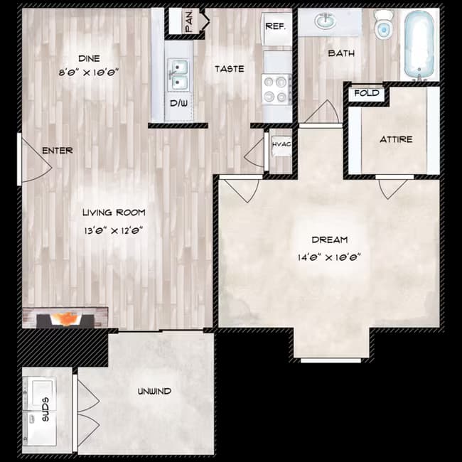B 1514 floor plan