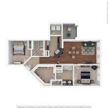 1E 2107 floor plan