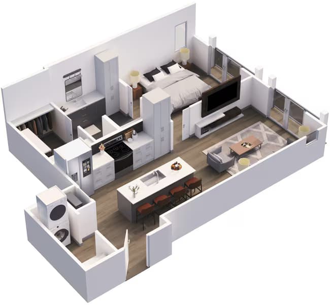 Unit 08301 08301 floor plan