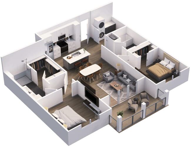 B-Flat 2 09102 floor plan