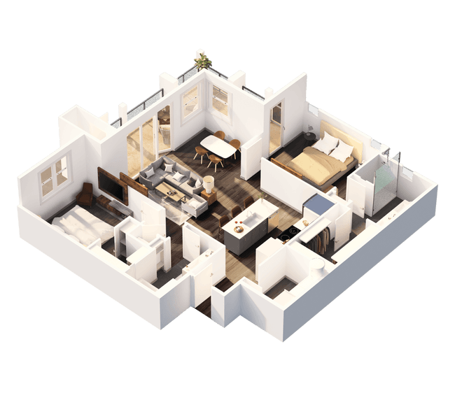 Unit 05203 05315 floor plan
