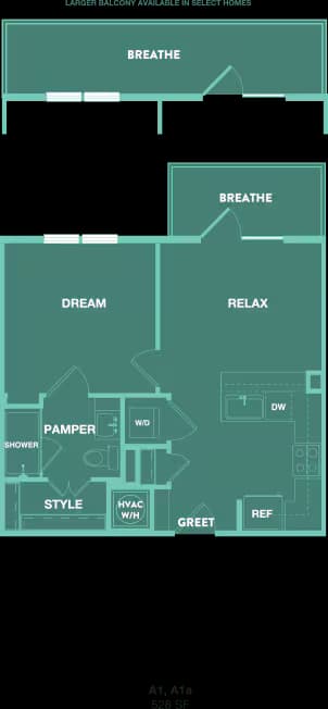 A1 08205 floor plan