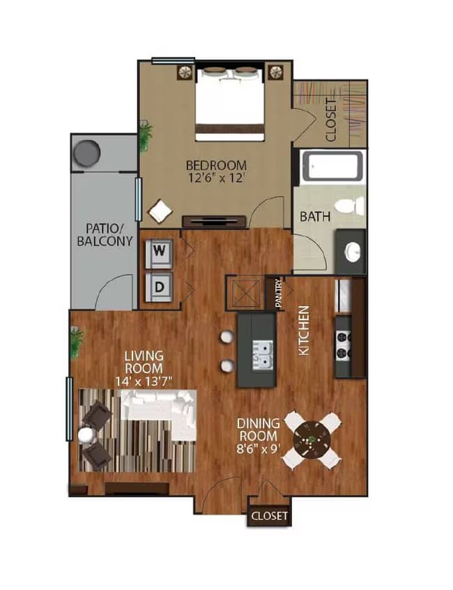 A1 0323 floor plan