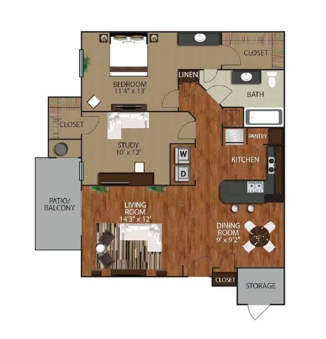 B 0512 floor plan