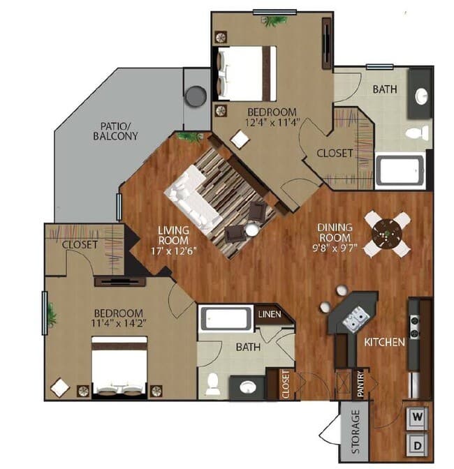 D 1031 floor plan