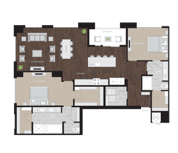 B9 1008 floor plan