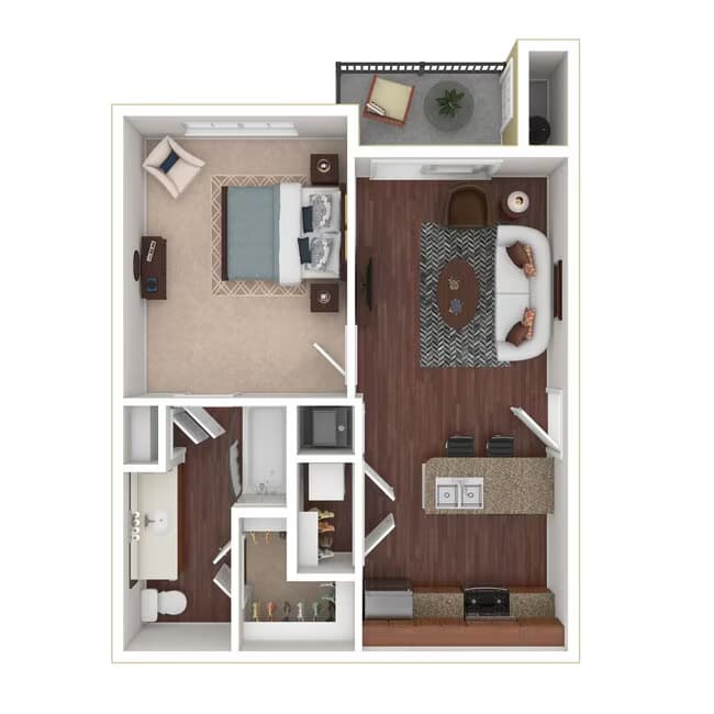 Unit 1224 1224 floor plan