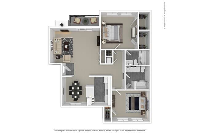 B2 128 floor plan