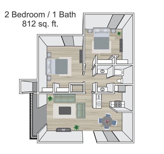 Live Oak 1404 floor plan