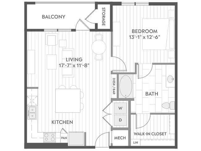 A4b North-N829 floor plan