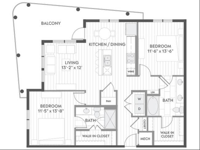 C5b North-N634 floor plan