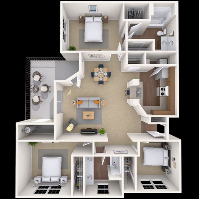 Unit 01330 01330 floor plan