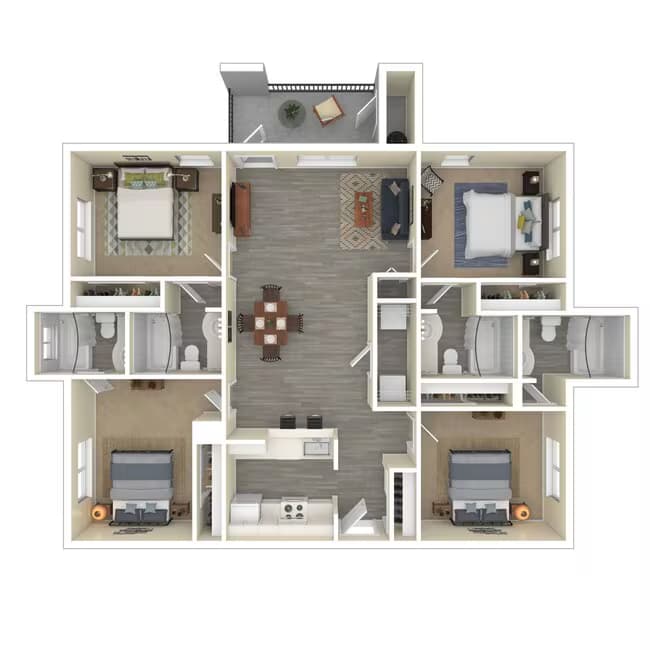 Unit 2831 2831 floor plan